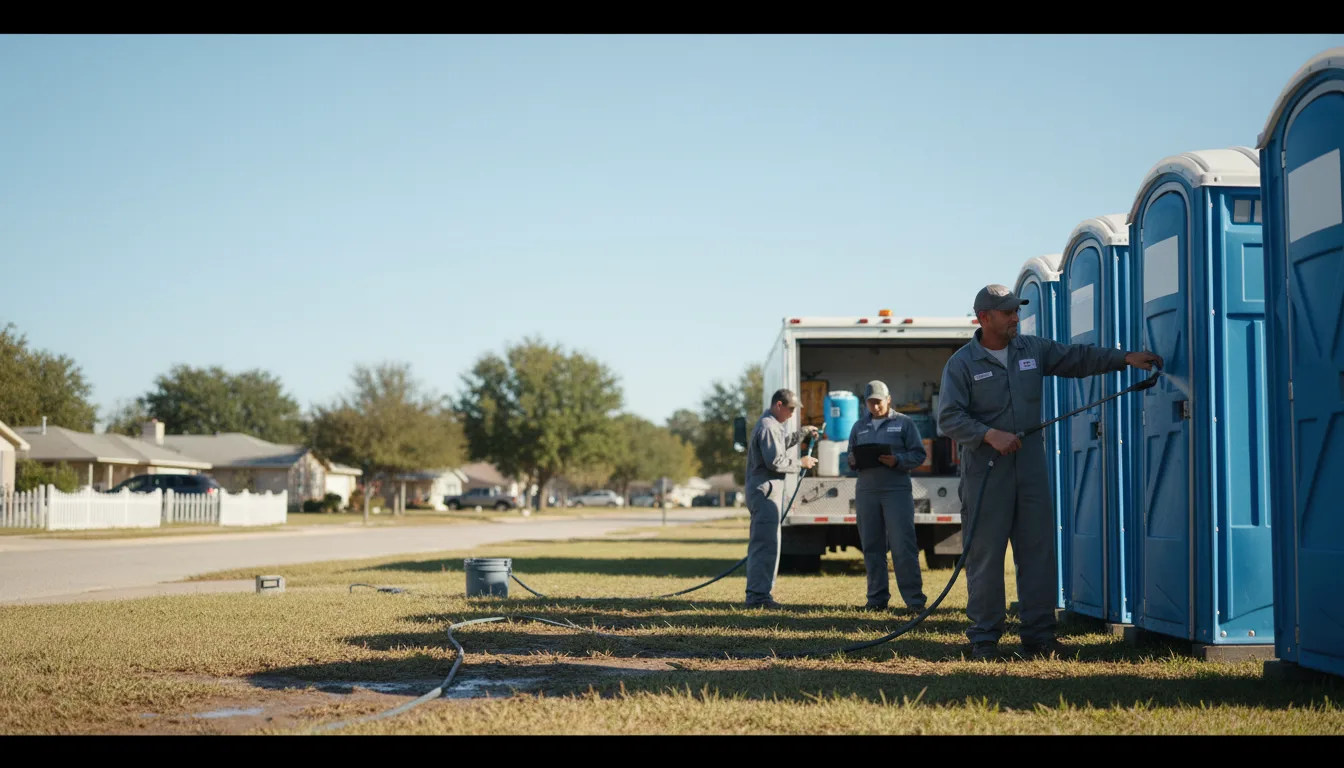 Long-Term Portable Toilet Rental in Hartsville, SC near me